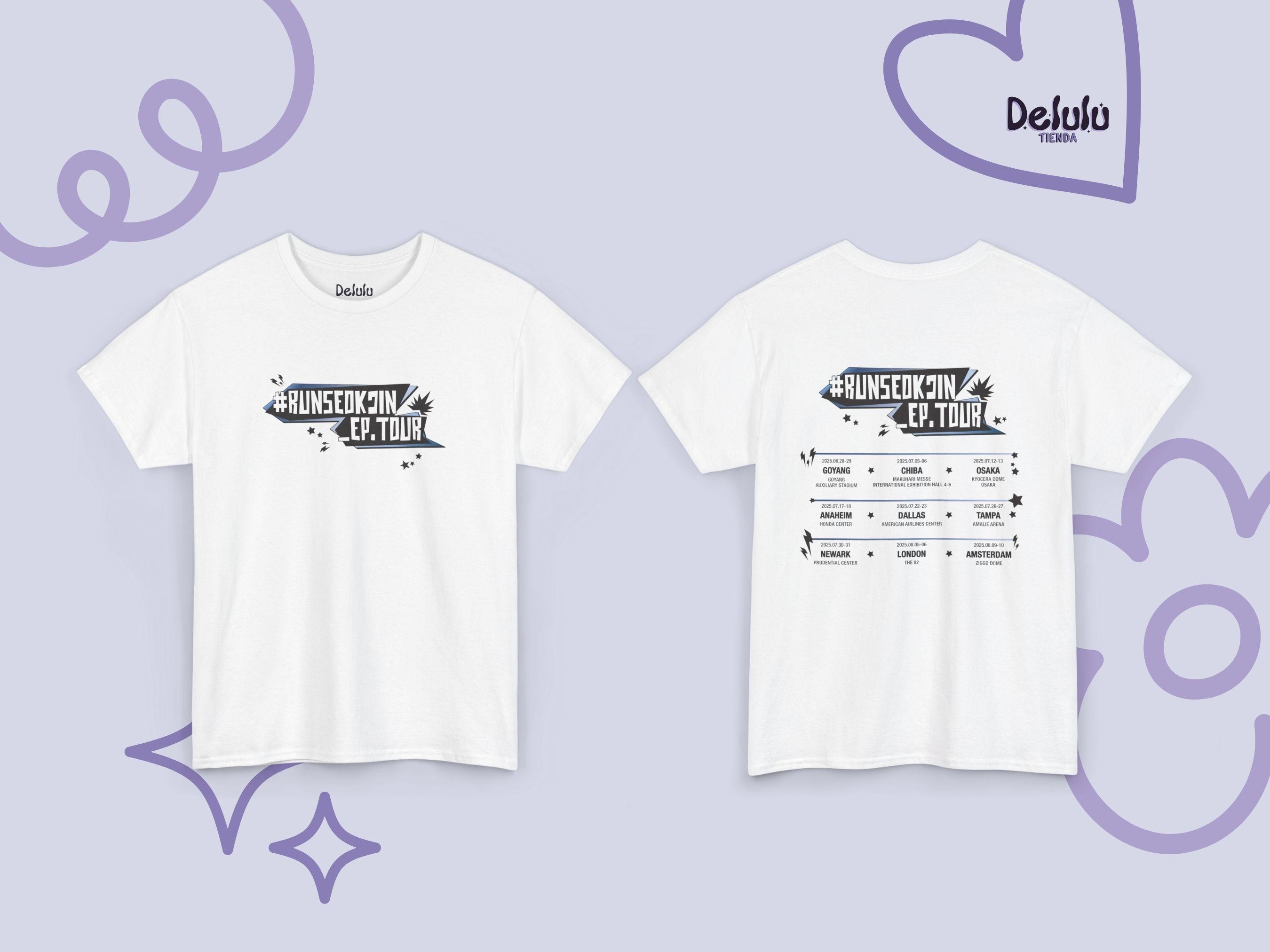 Jin Tour Concert Jin Tshirt Runseokjin Episode Tour Fanmade
