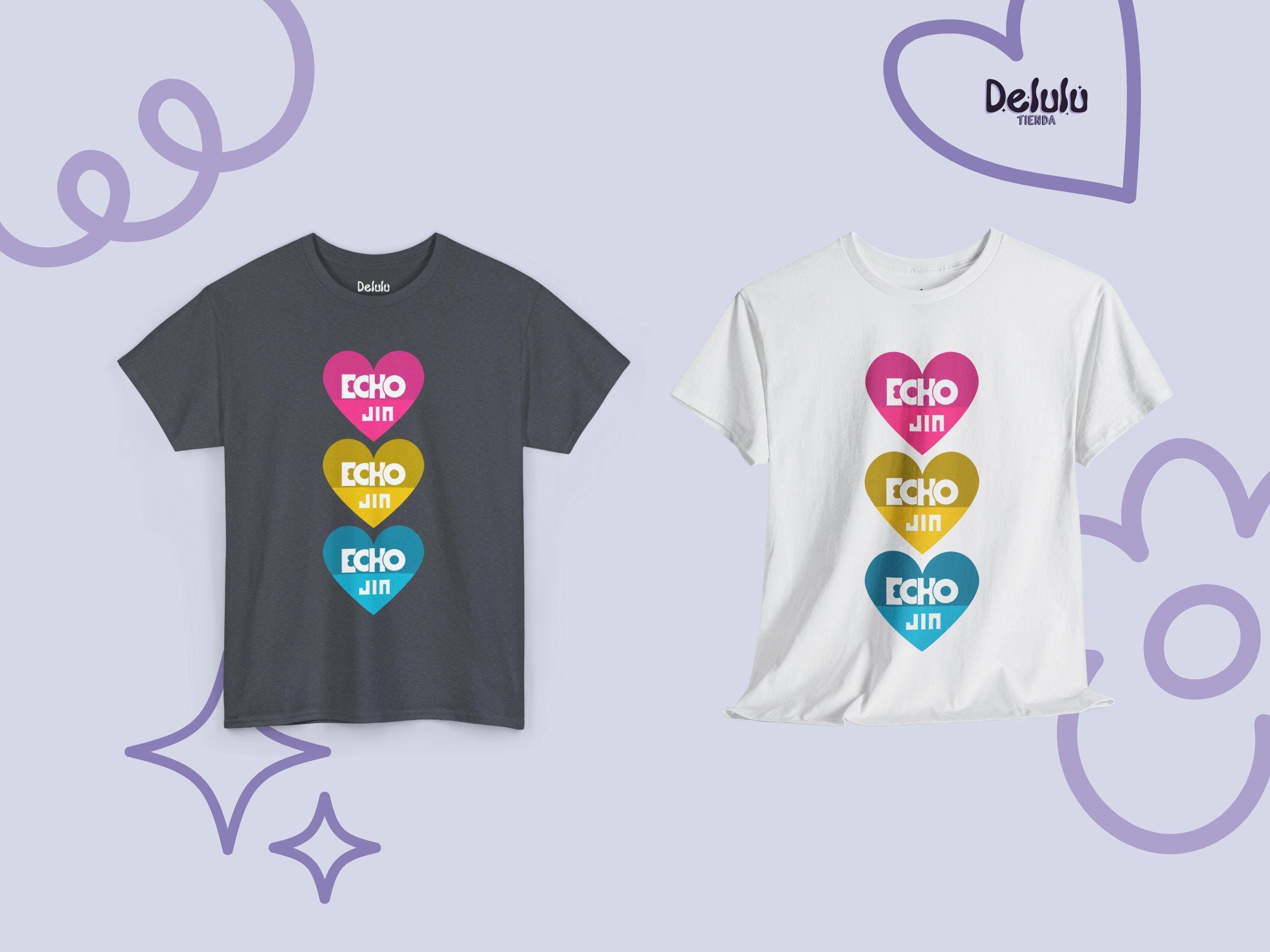 BTS Jin ECHO 【 グッズ Tシャツ 】 Amazon.co.jp: [まさ] JIN ジン ECHO グッズ Tシャツ 半袖 2025 ソロ