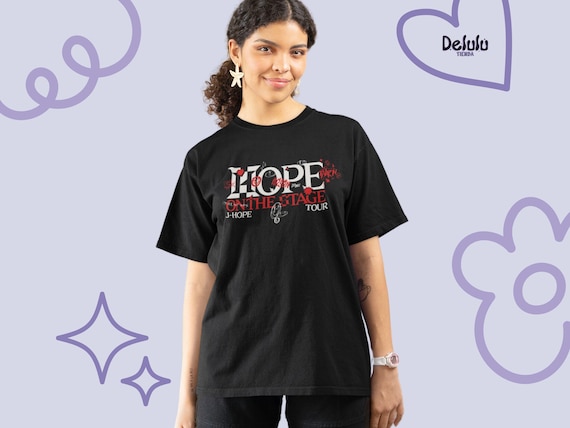 Jhope Tour Tee Hope on the Stage T-shirt Jhope Concert Jhope Tour Tee Hope on the Stage T-shirt Jhope Concert