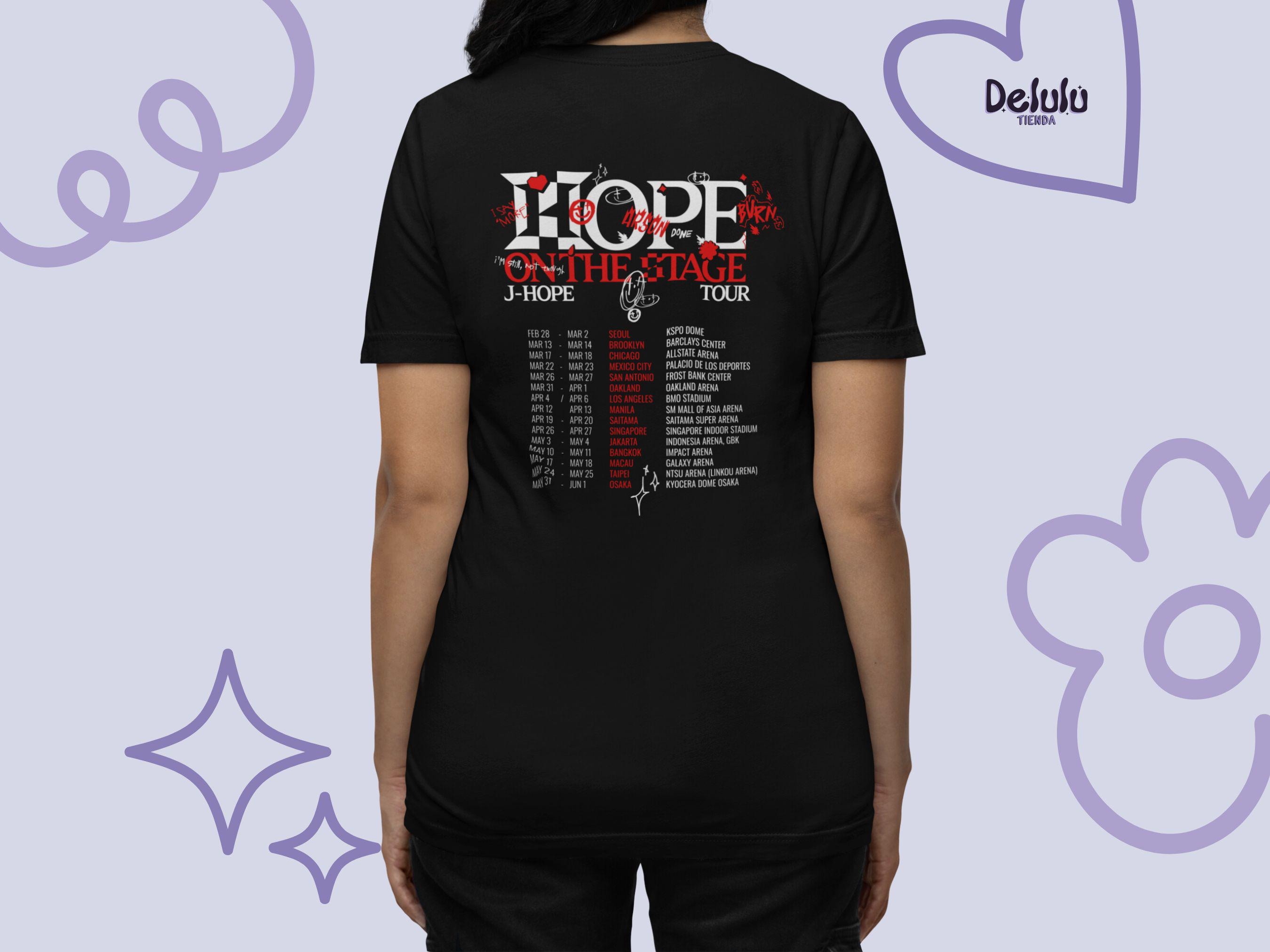 Jhope Tour Tee Hope on the Stage T-shirt Jhope Concert