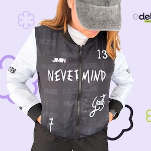 Bts Bomber Jacket - Etsy