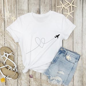 Liebesreise-Hemd, Damen Softstyle-T-Shirt, Geschenke für Reisende, Bestseller, Reiseausrüstung, Reise-Hemden, Abenteuer-T-Shirts, bequemes Reise-Hemd