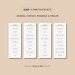 Annotation Bookmark Printable, General Annotation, Fantasy Annotation ...