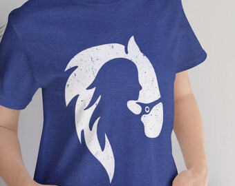 Koszulka Horse Girl | Prezent dla konia | Kocham mojego konia | Jeździec konny, Trenerzy | Unisex - Koszulka męska i damska | Dziewczyna i jej koń