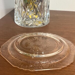 Vintage U.S. Glass “Octagon” Pink Depression Glass Teacup & Saucer Set of 2 (c. 1927–1930s) image 20