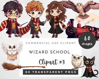 Wizard  School Clipart, Magic School Clipart, Wizard School Png, Halloween Clipart, School Of Magic, Magic Clip Art, Magic School Png,