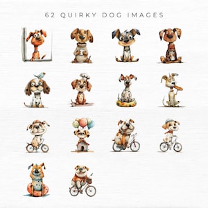 quirky dog clipart, quirky dog png
