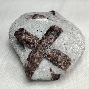 Staurolite cross