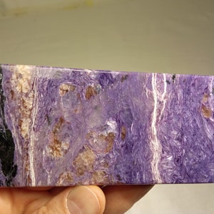 Charoite polished