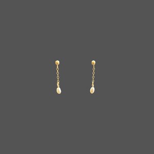 Freshwater Pearl Earrings - Minimalist Stud Earrings