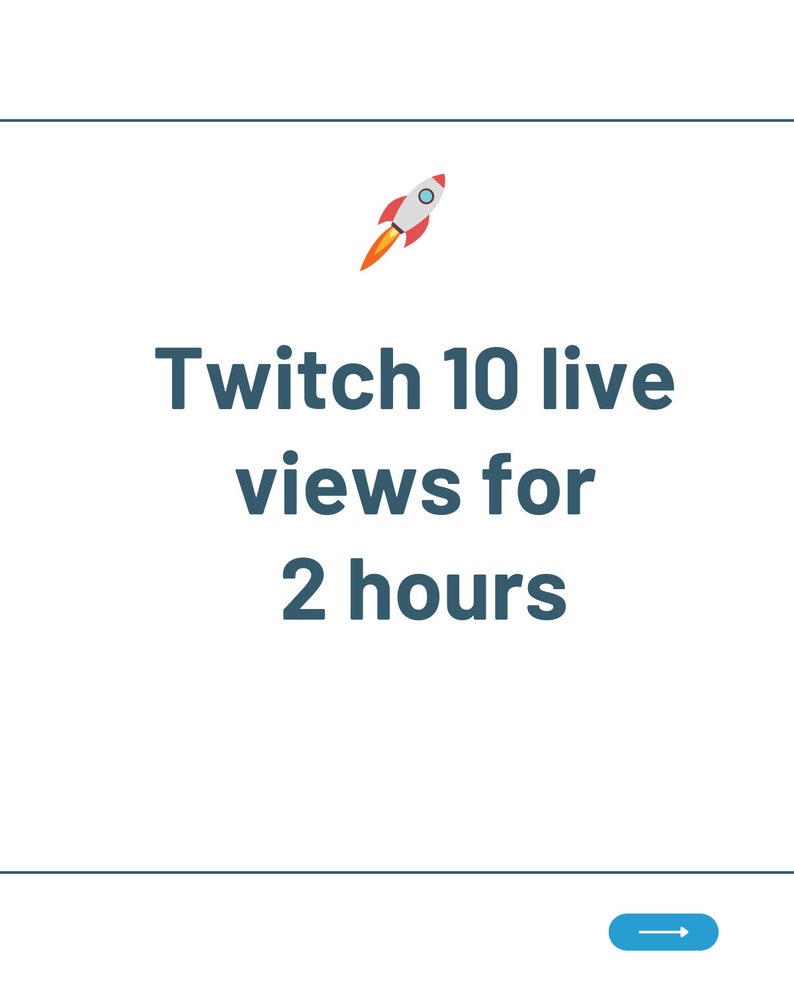 twitch 10 viewers for 2 hours / increase your entertainment / goals image 1