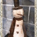 ePattern~Primitive Olde Winter Snowman Doll Sewing Pattern, PDF File