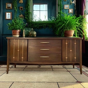 MCM Broyhill Saga Lowboy Credenza/Sideboard