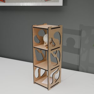 Wooden Desk Shelf Decoration Laser File - Digital Download Svg Pdf Eps Dwg Dxf