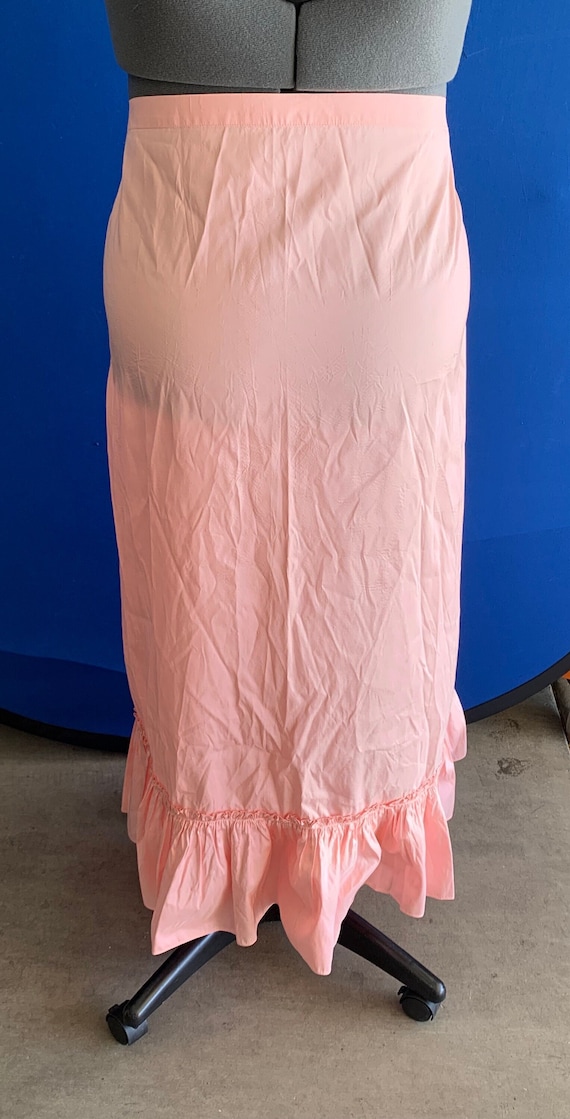 Pink Taffeta Walking Skirt