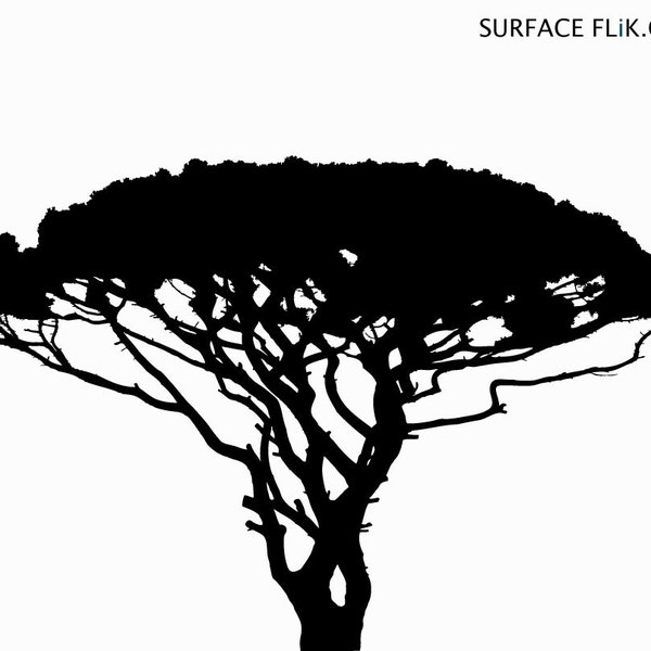 African Tree wall decal