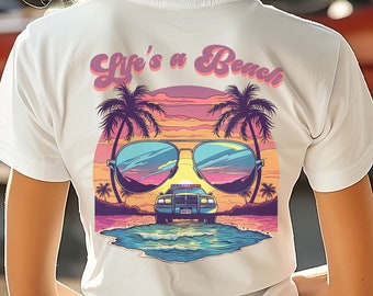 Life's a Beach Tshirt, Funny Cop Shirt, Funny Police Shirt, Xmas Gift Police, Police Wife, Police Girlfriend, Deputy Gift, Police Department