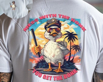 Mess With The Honk You Get The Bonk Tshirt,Funny Police Shirt, Funny Cop Shirt, Silly Goose shirt,Funny Police Gift,Christmas Gift Police