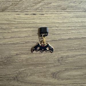 Bat Halloween USB C Dust Plug Charms | Kindle Charms | Booktok | Book Lovers Gift | Halloween Gift | Spooky Season