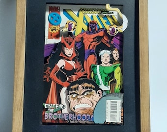 Magnetos Brotherhood of evil featuring Scarlet Witch and Quicksilver 4 layer 11x14
