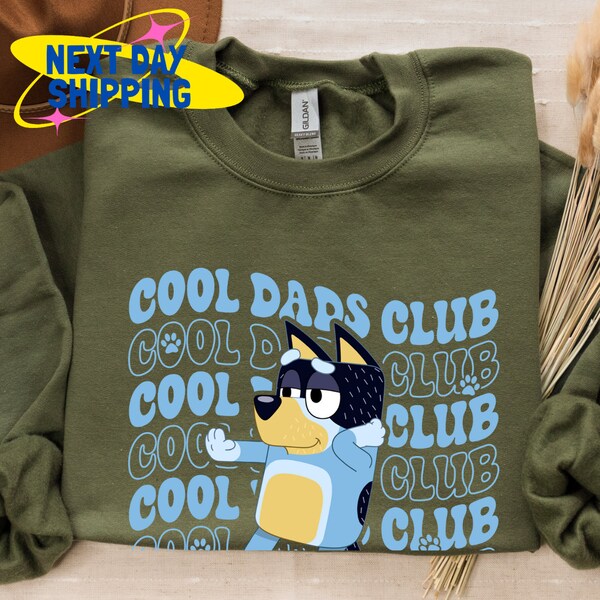 Cool Dad Club Sweatshirt, Bandit Cool Dad Club Sweatshirt, Bandit Hoodie | Dad Birthday Gift | Dad Shirt | Family Hoodie