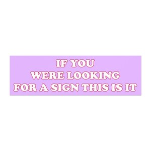 Pink Car Accessories Cute Bumper Sticker Car Accessories Car Stickers Vinyl Car Magnet for Car Decal for Car Accessories Pink Car Magnet
