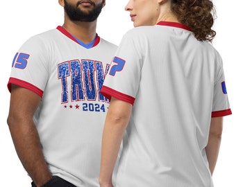 Trump 2024 Sport Jersey MAGA Take America Back Athletic Shirt Geschenk für Republikaner