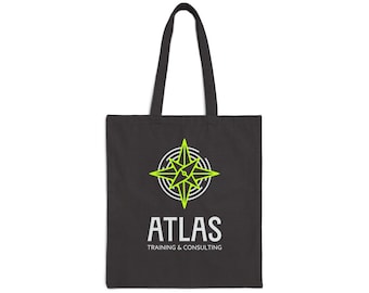Atlas Cotton Canvas Tote Bag