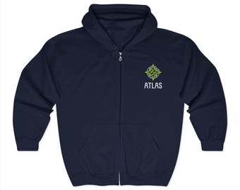 Atlas Compass Sweatshirt - Perfect for Training Days, Chill Outfits, Gifts for Adventurers, Jogging Apparel, Casual Wear