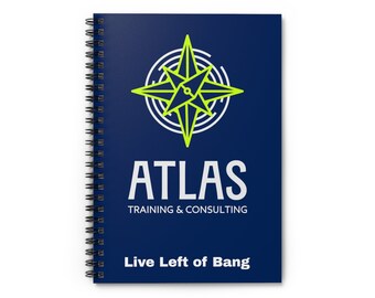 Atlas Logo - Spiral Notebook - Ruled Line