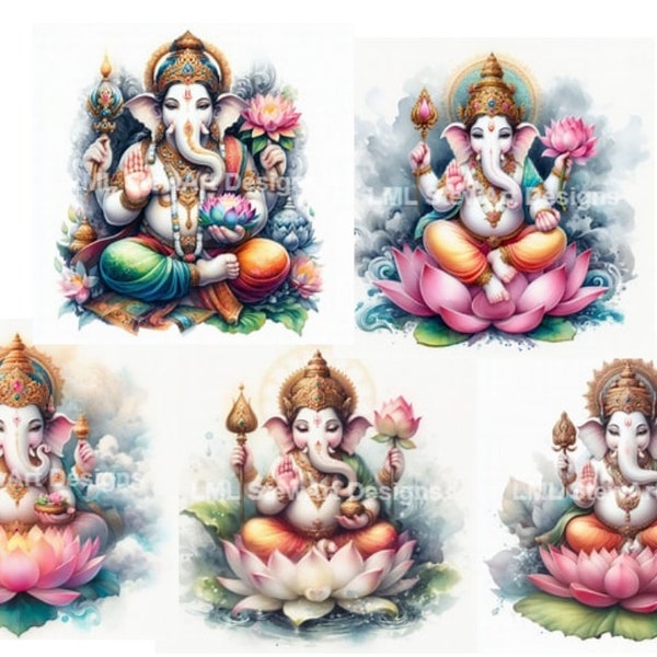 Ganesha Digital Download / Digital Product / Ganesha Art