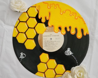 Bumble Bee painted record