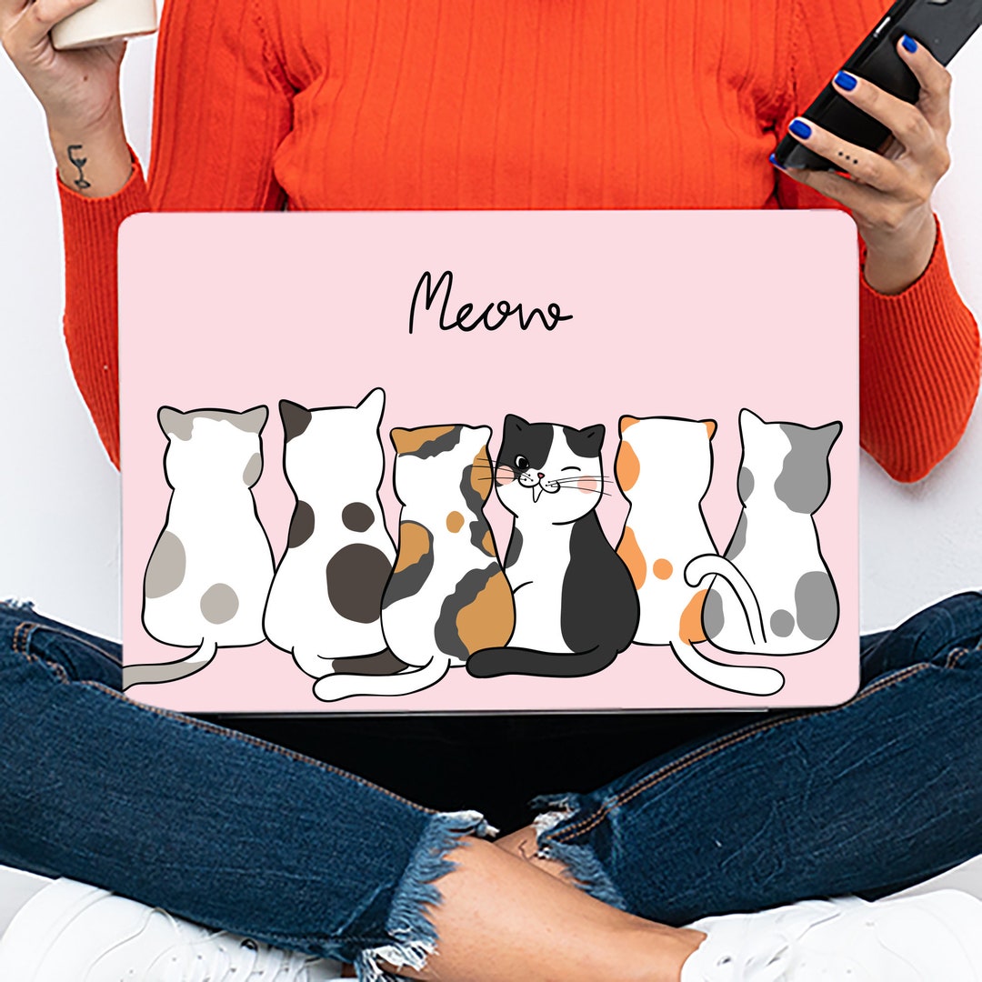 Cat Quartet Laptop Skin: UNIVERSAL Laptop Skin, Full Coverage ...