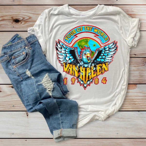 Van Halen Shirt ,Van Halen Band Tee, Edie Van Halen shirt,Van Halen Tee Gift,Van Halen T-Shirt Gift, Van Halen Tee for him Rock and Roll Tee