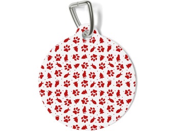 Christmas Cat Collar Tag