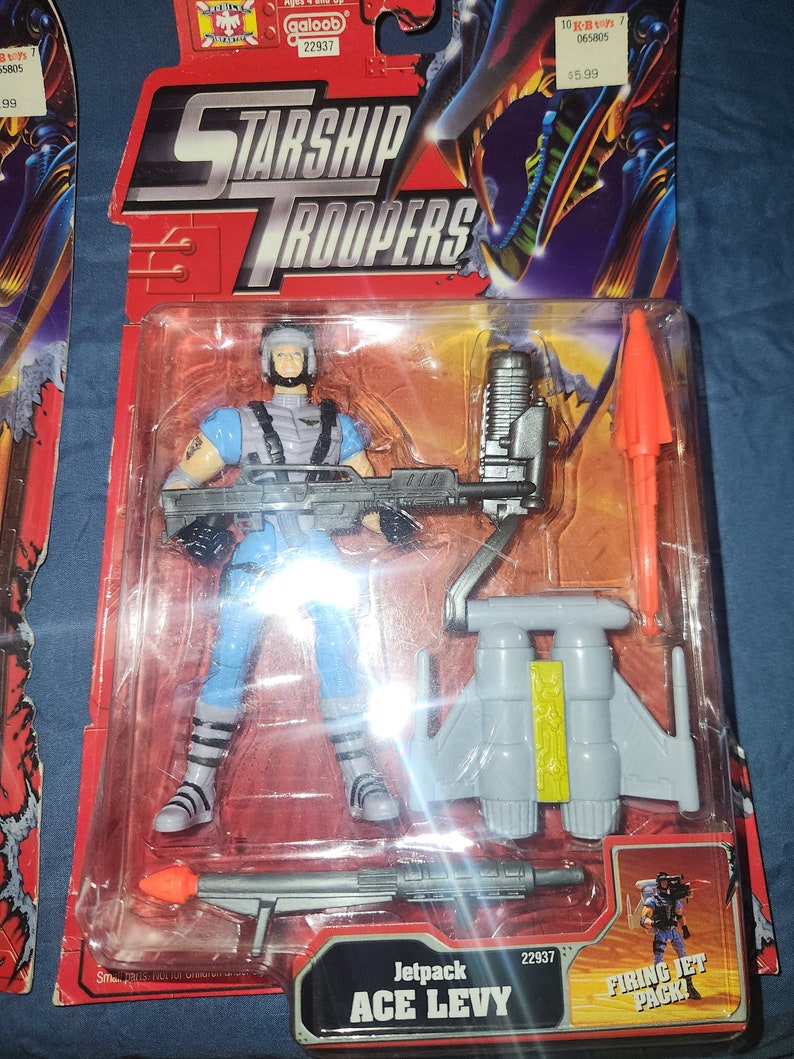 Vintage Collectible Starship Troopers Action Figures.set of 2. Unopened ...