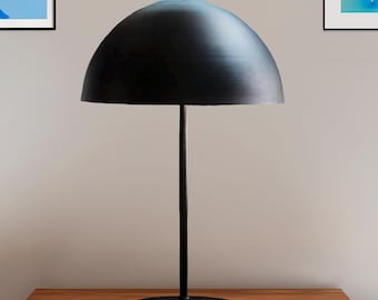 Elegant Dome Shade Desk Light - Modern Style Nightstand Table Lamp, Living Room, Bedroom, Dorm, office, reading, Art deco lighting fixture