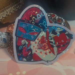 Hazbin Hotel VoxVal Pride Vinyl Stickers