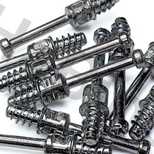 Replacement Cam Nut Screws for IKEA 130449 – Cross Head Bolts for Furniture Assembly