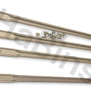 IKEA-bed telescopische steunbeugelset – onderdeel 117228 + schroeven 117327 – past op Malm, Hemnes bedframes