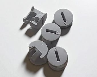 119081 – Replacement Cam Lock Nuts for IKEA Grey Cam Fixings for