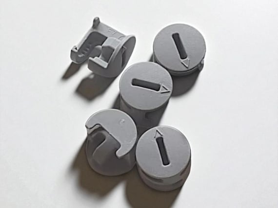 Replacement Cam Lock Nuts for IKEA 119081 – Grey Cam Fixings for