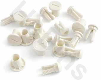 105160 X10 (104850 X10) Replacement for IKEA White Expanding Plug