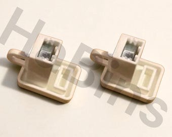 146958 Tope de riel para cortina IKEA VIDGA en blanco