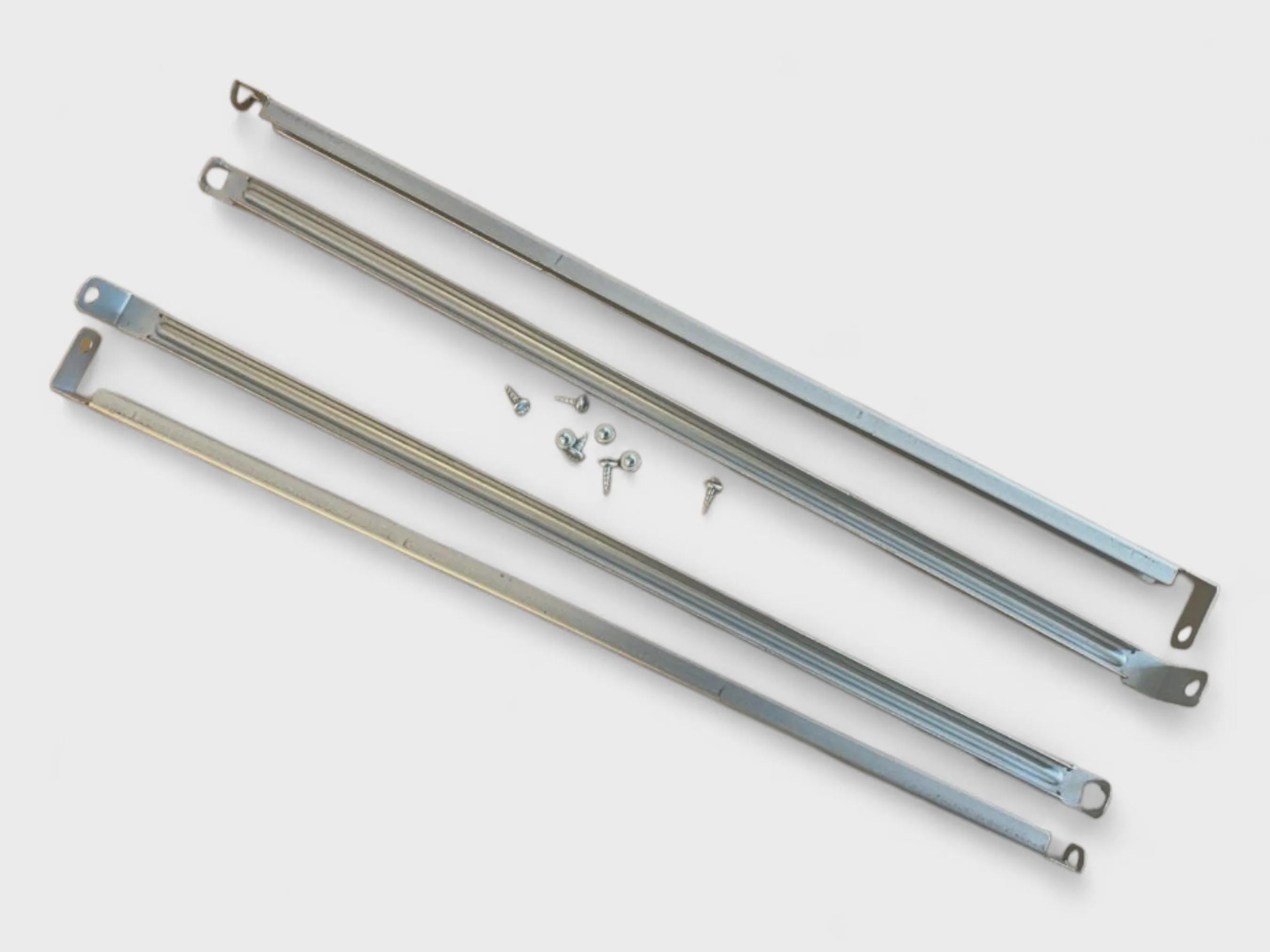 Set Staffe Telescopiche Letto 4x 124401 & 8x 117327 IKEA Hemnes - Foto 5