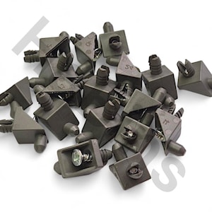 10077788 – Zamiennik wspornika/wspornika półki do szafy IKEA KOMPLEMENT PAX, ciemnoszary