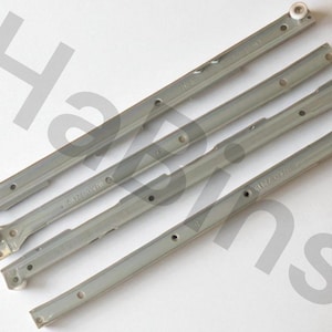 156500 - Guías para cajones IKEA, izquierda y derecha, juego completo para 1 cajón, HEMNES 450 mm