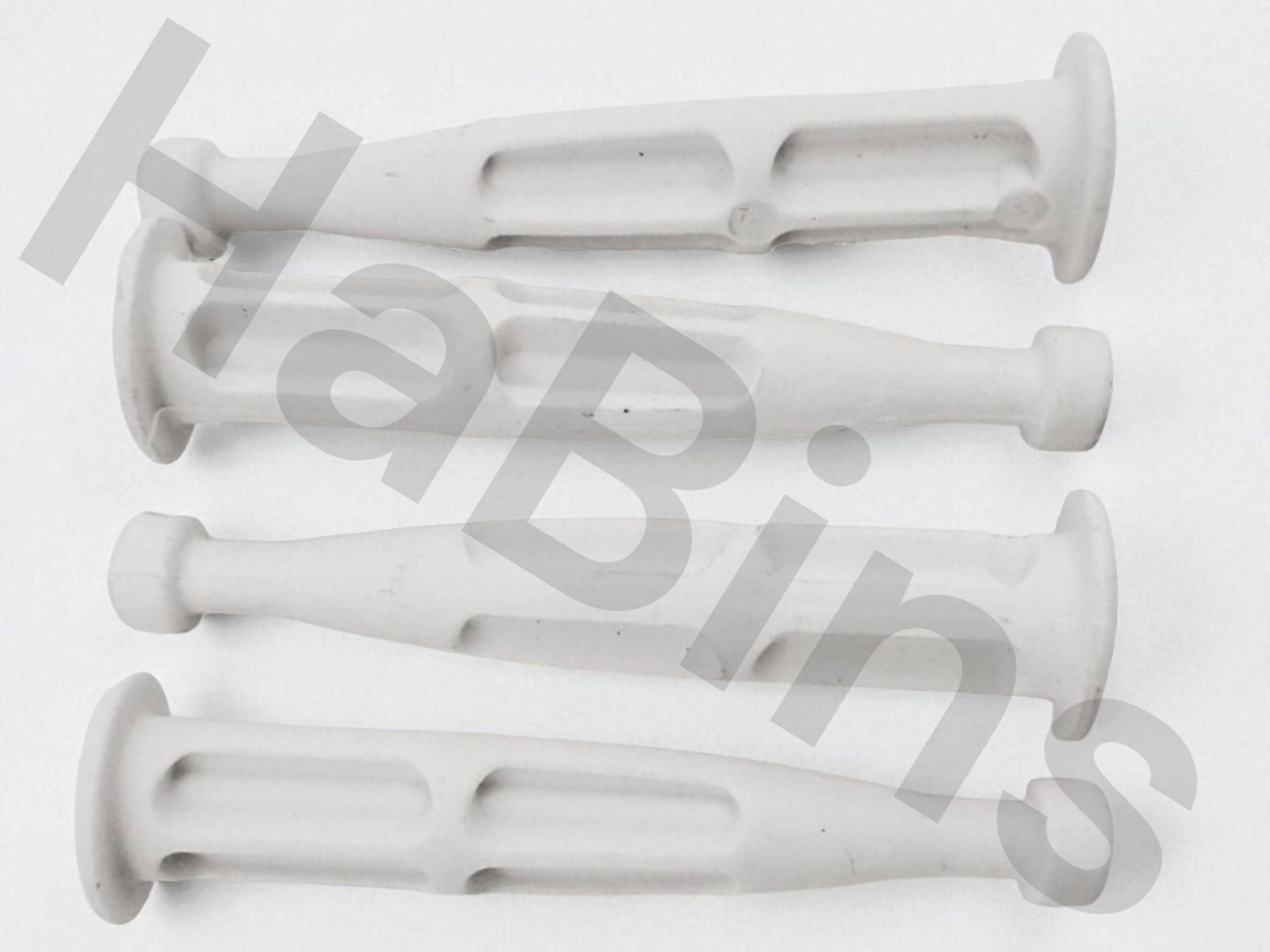 4-pack IKEA Drawer Screws and Plastic Tap Dowels | White Parts 2x