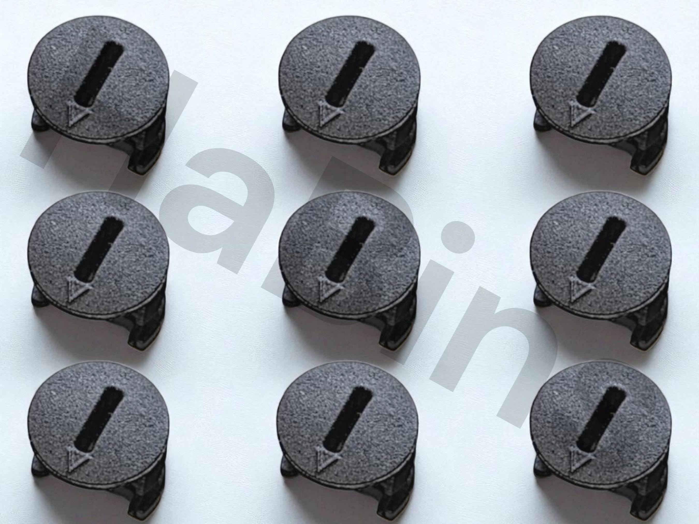 Replacement Cam Lock Nuts for IKEA 119250 – Black Plastic Fixings