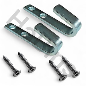 128857 (118878) - Ikea FRIHETEN Sofa Bed connection hook support bracket with screws